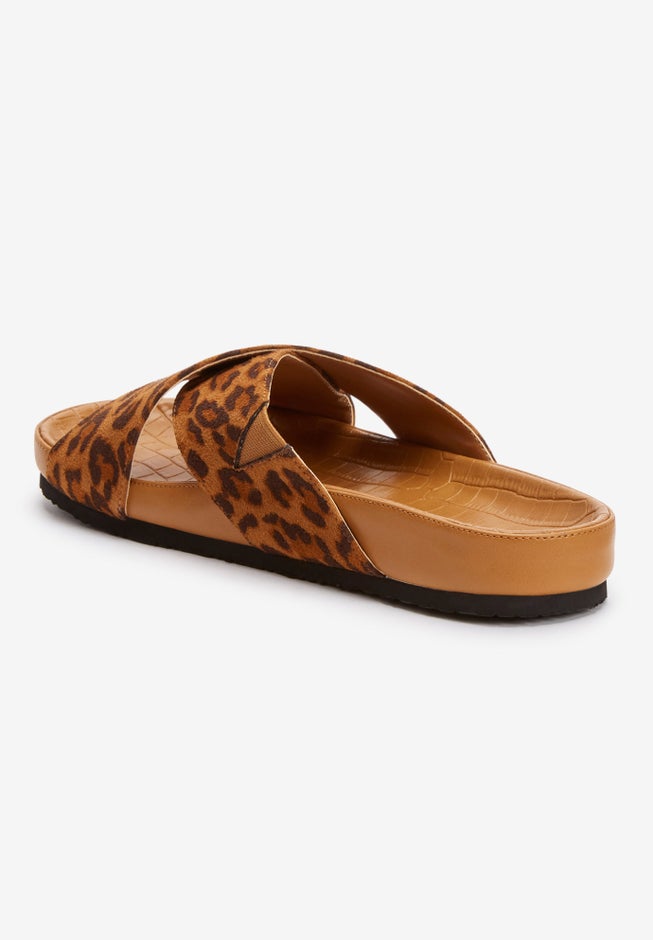 The Gia Slip On Footbed Sandal image number null