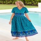 Long Crinkle Cotton Lounger image number null