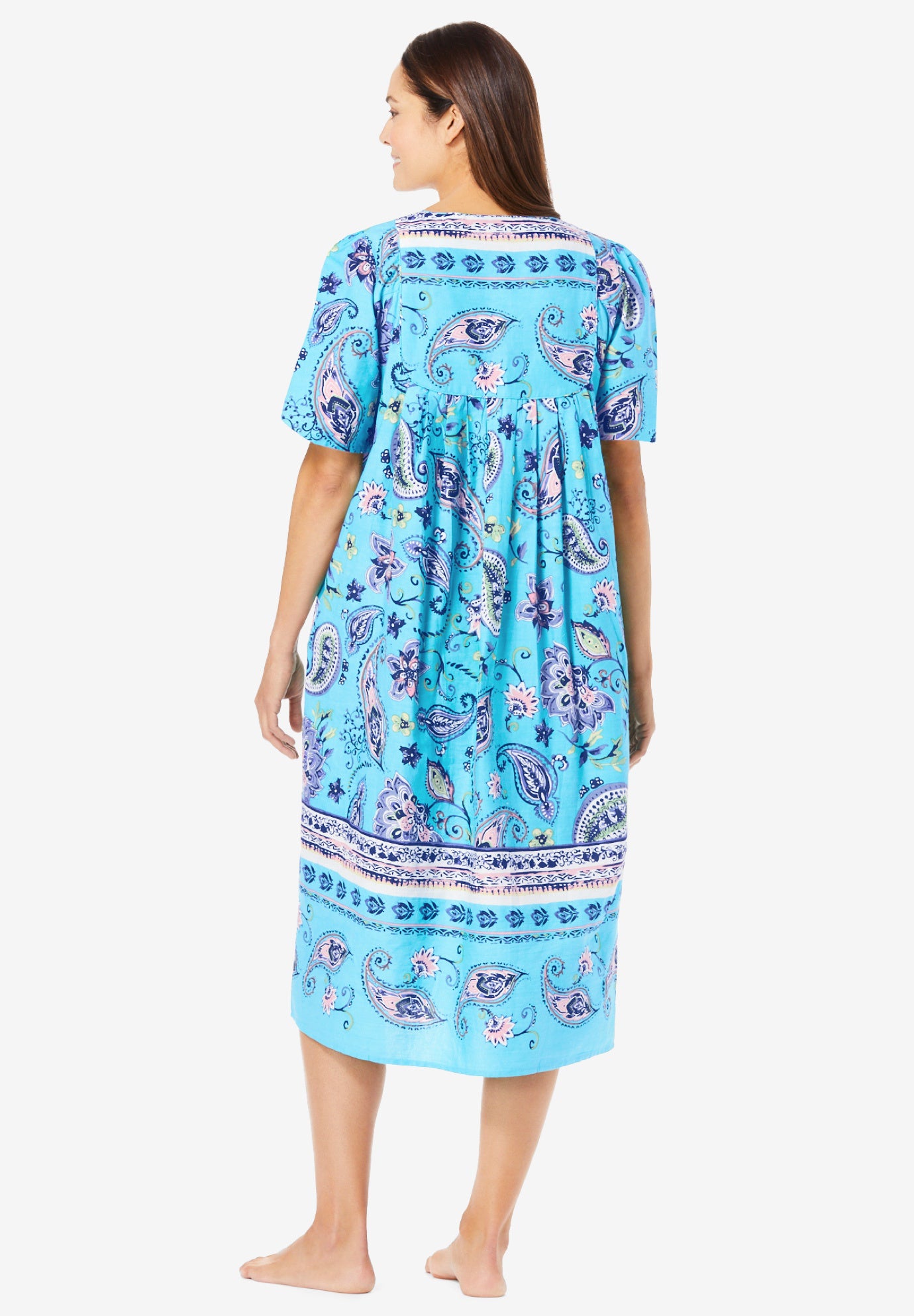 Mixed Print Short Lounger image number 1