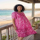 Mixed Print Short Lounger image number null