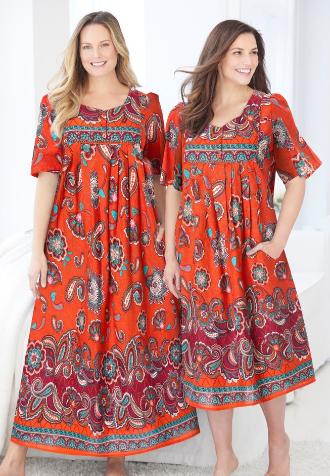 Mixed Print Short Lounger image number 8