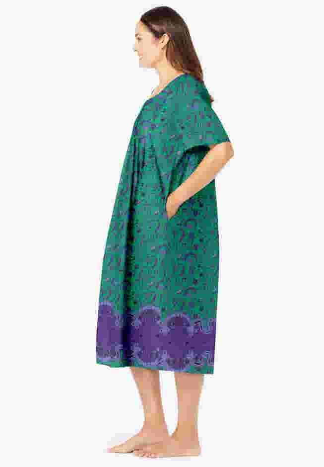 Mixed Print Short Lounger image number 2