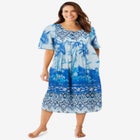 Mixed Print Short Lounger image number null