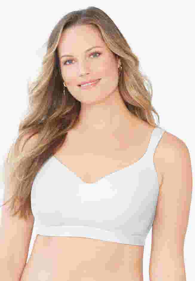 Full-Coverage Smooth No-Wire Bra image number 0