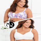 Comfort Choice&reg; Reversible T-Shirt Bra image number null