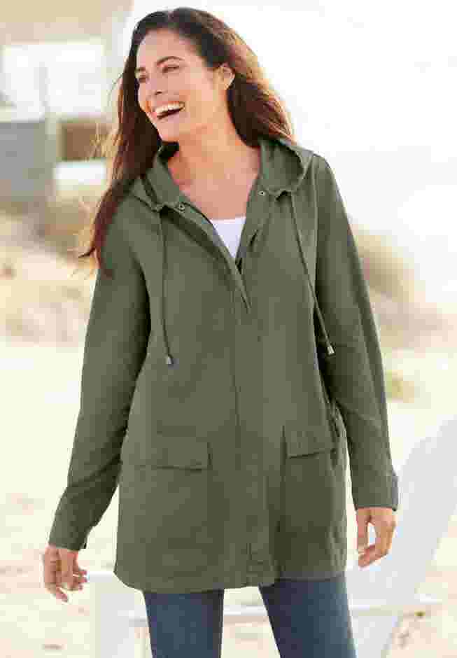 Lightweight Utility Hoodie Jacket image number 0