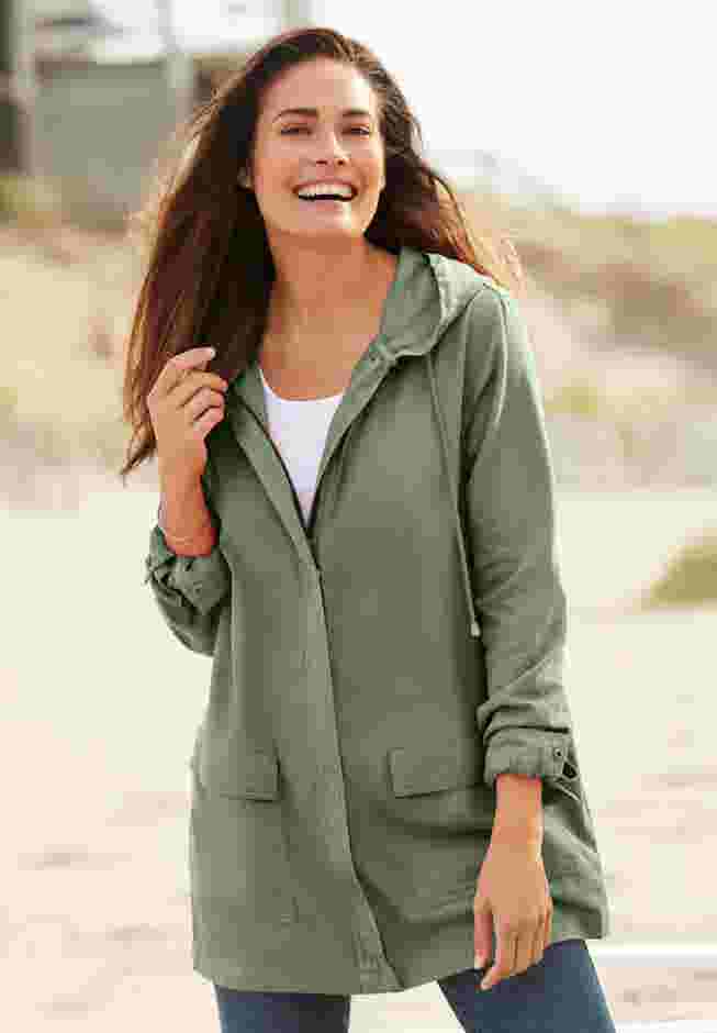 Lightweight Utility Hoodie Jacket image number 0