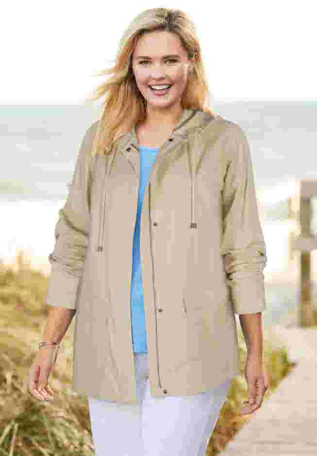 Lightweight Utility Hoodie Jacket image number 0