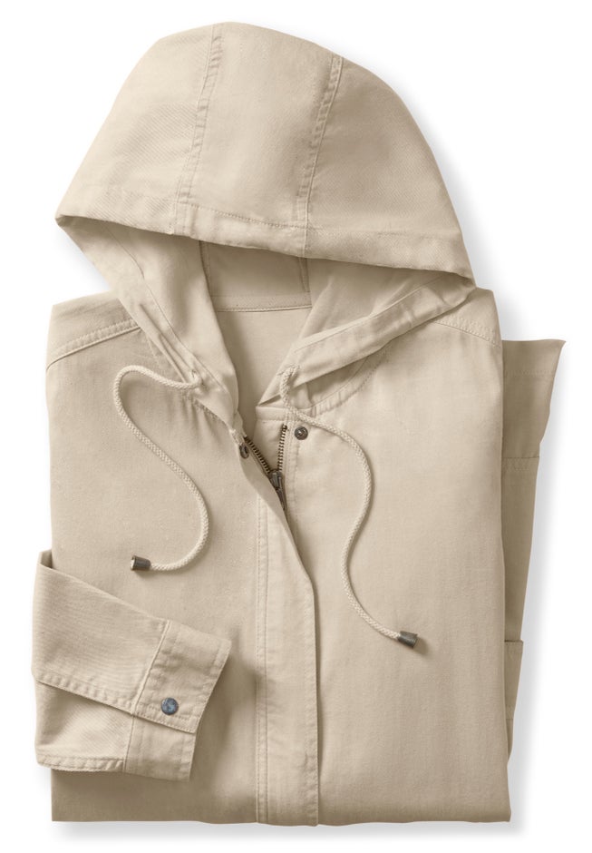 Lightweight Utility Hoodie Jacket image number 3
