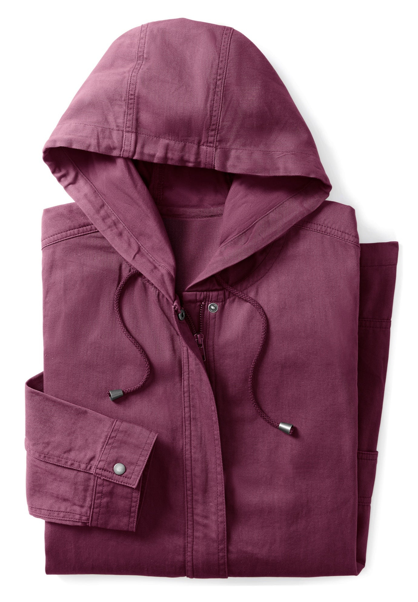 Lightweight Utility Hoodie Jacket image number 1