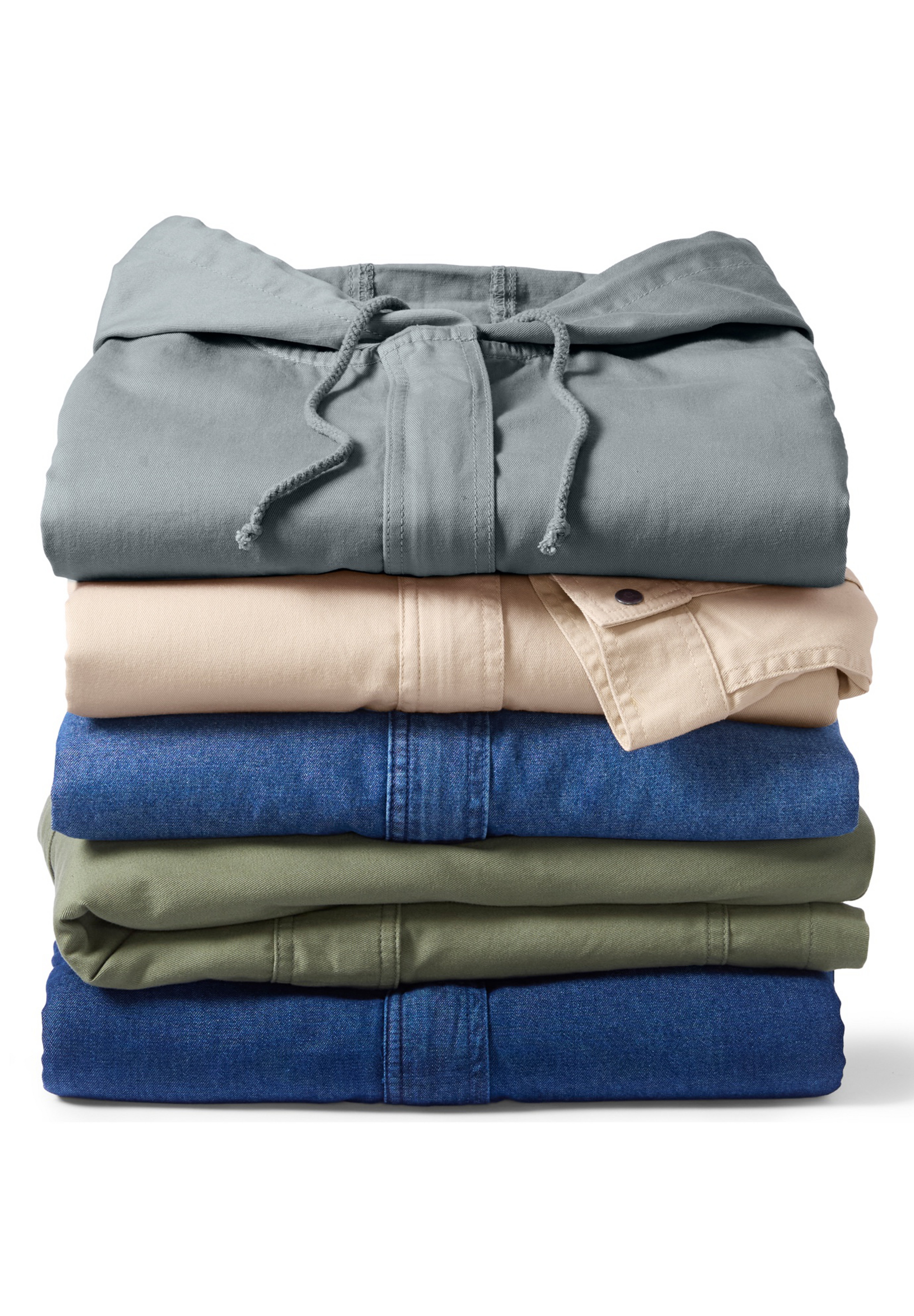 Lightweight Utility Hoodie Jacket image number 1