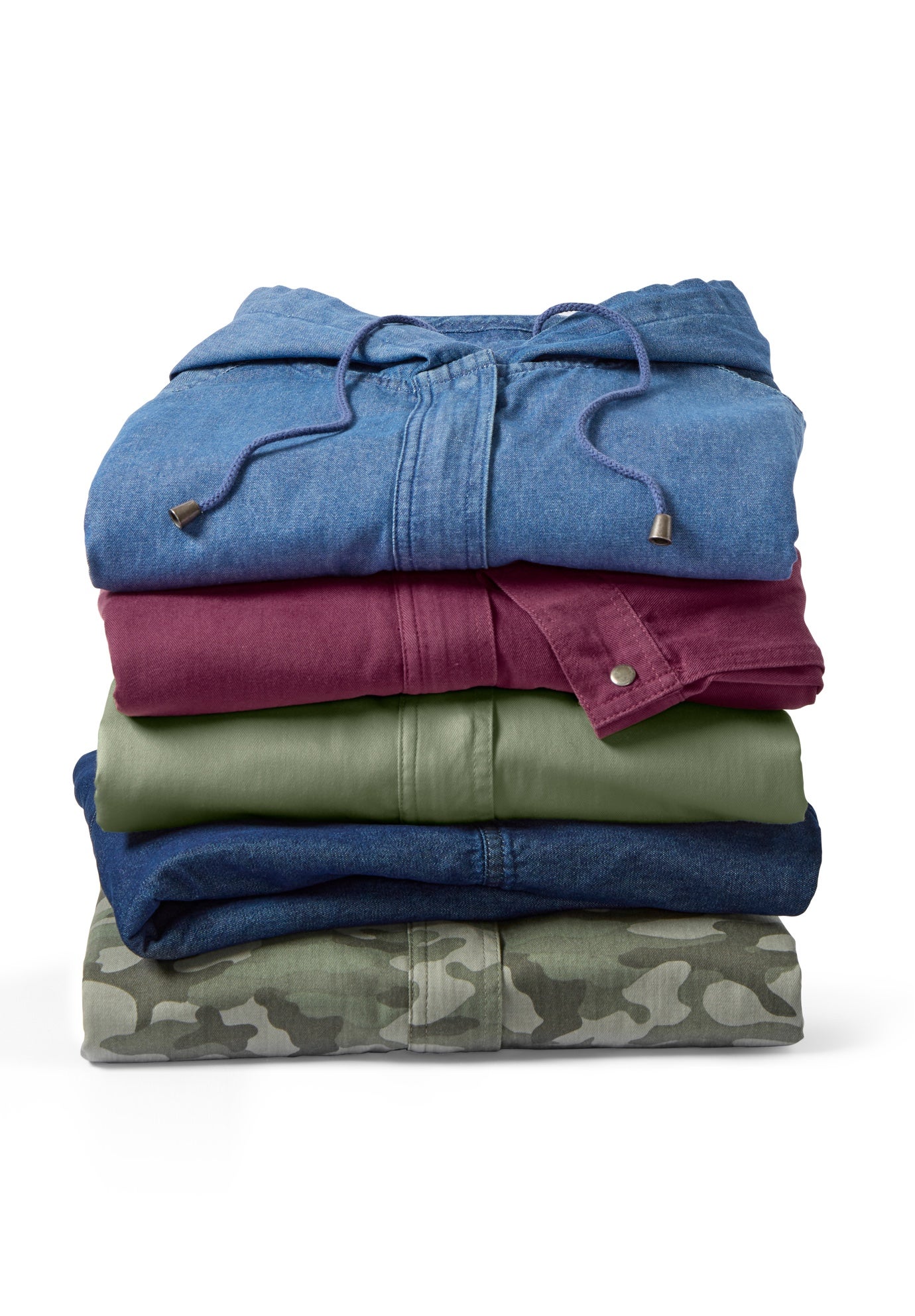 Lightweight Utility Hoodie Jacket image number 3