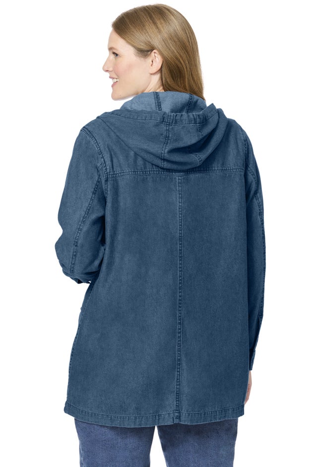 Lightweight Utility Hoodie Jacket image number 1