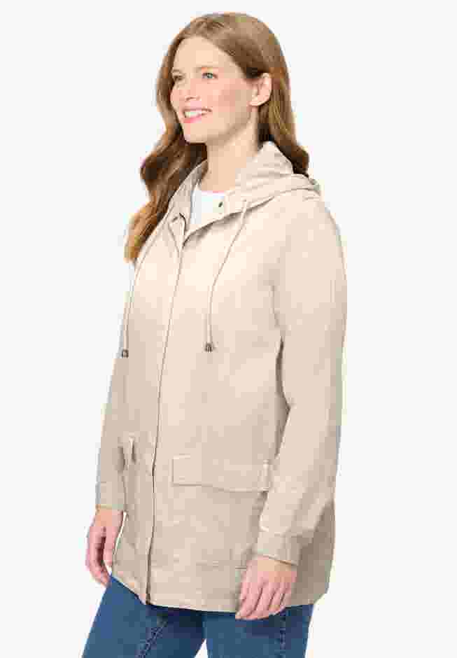 Lightweight Utility Hoodie Jacket image number 3