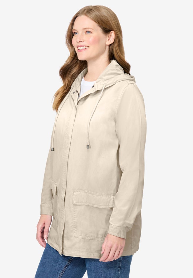 Lightweight Utility Hoodie Jacket image number 2