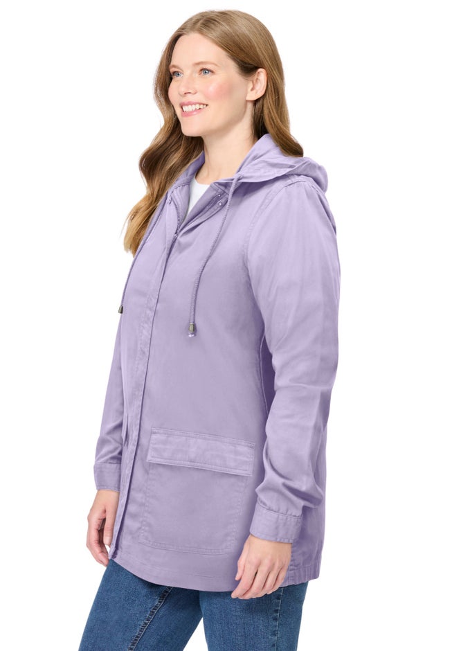 Lightweight Utility Hoodie Jacket image number 2