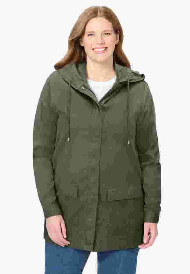 Lightweight Utility Hoodie Jacket image number 1