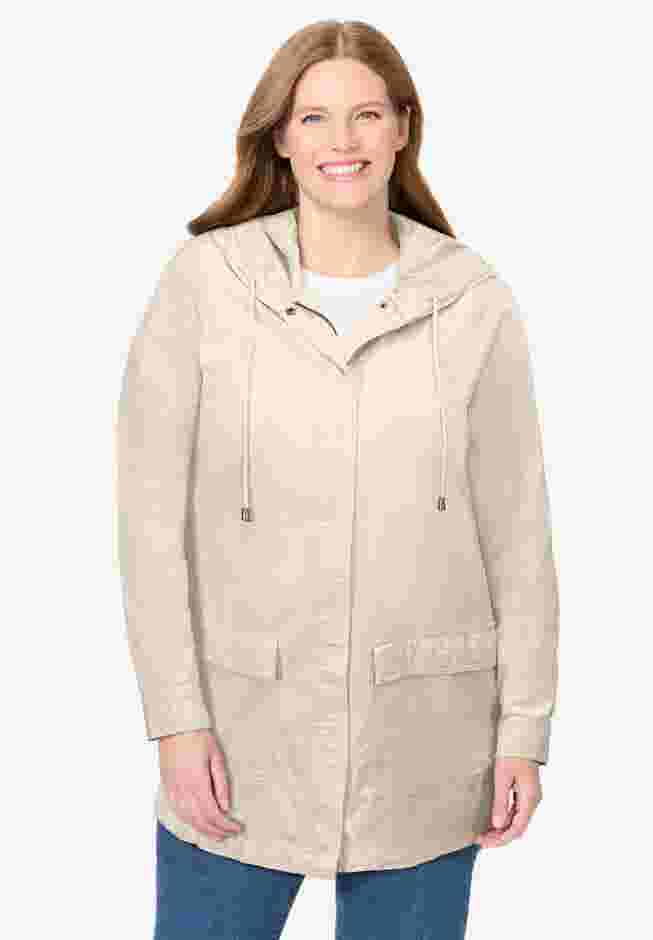 Lightweight Utility Hoodie Jacket image number 1