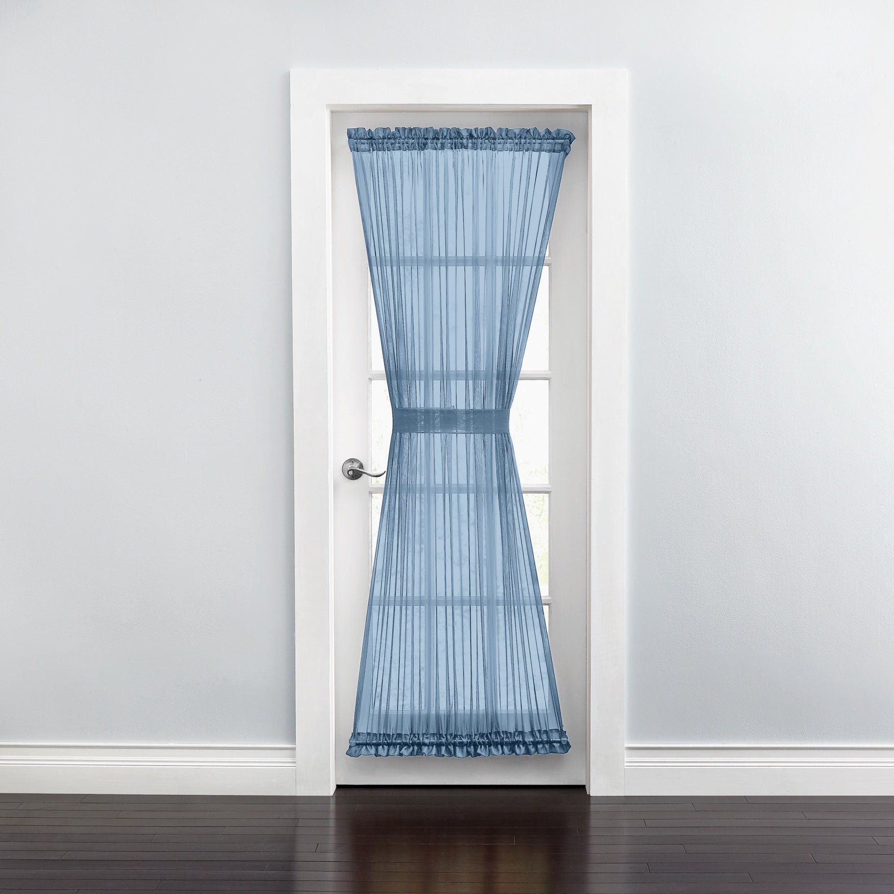 BH Studio Sheer Voile Door Panel With Tiebacks image number 0