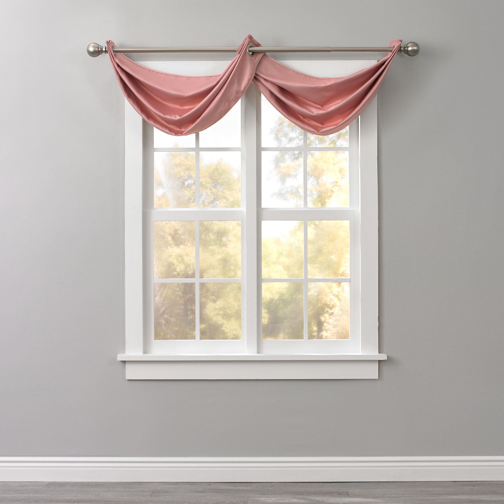 BH Studio Room-Darkening Waterfall Grommet Valance image number 0