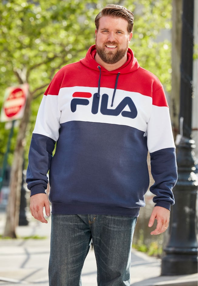 Colorblock Fleece Hoodie image number 1