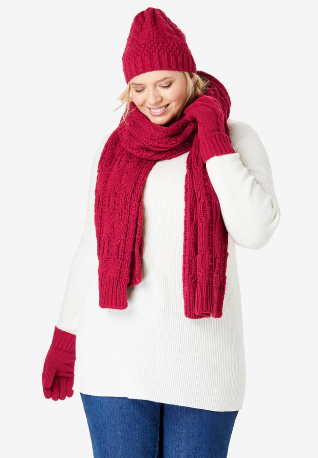 Cable Knit Hat image number 1