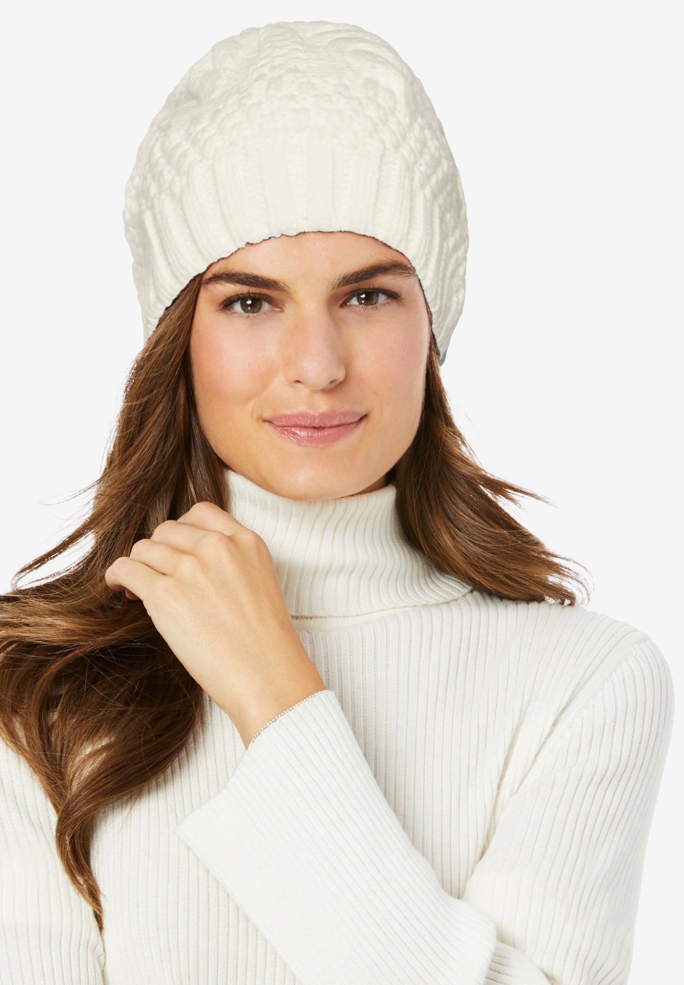 Cable Knit Hat image number 0