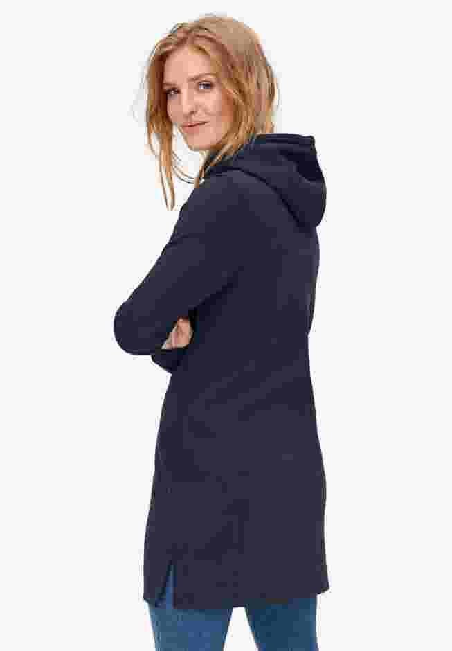 Hooded Sweatshirt Tunic image number 1