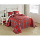 3-Pc. Microfleece Christmas Bedspread Set image number null