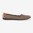 The Bethany Stretch Woven Slip On Flat image number null