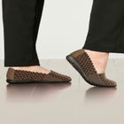 The Bethany Stretch Woven Slip On Flat image number null