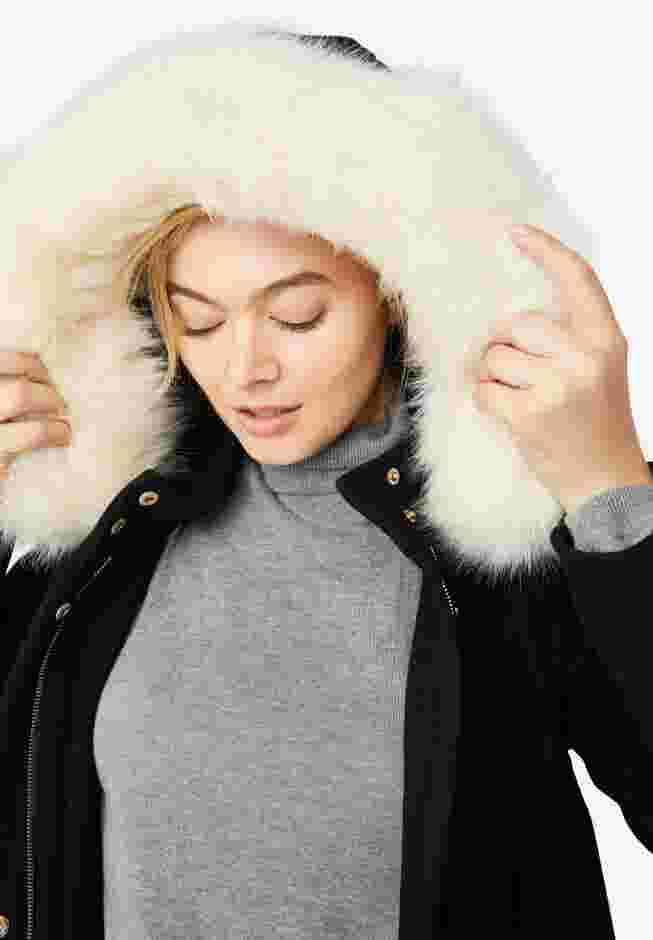 Side-Snap Wool Parka image number 3