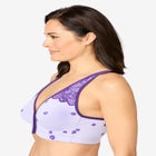 Wireless Front-Close Cotton Comfort Bra image number null