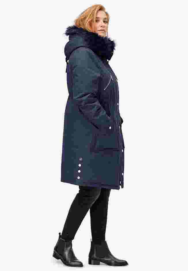 Side-Snap Zip-Front Parka image number 1