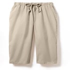 Drawstring Denim Capri image number null