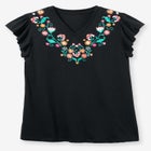 Embroidered V-Neck Tunic image number null