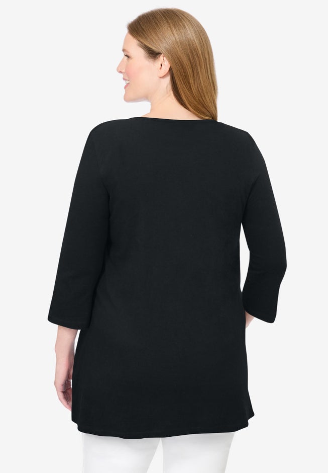 2-Pocket Swing Tunic image number 1