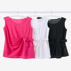 Sleeveless Side Tie Tank image number null