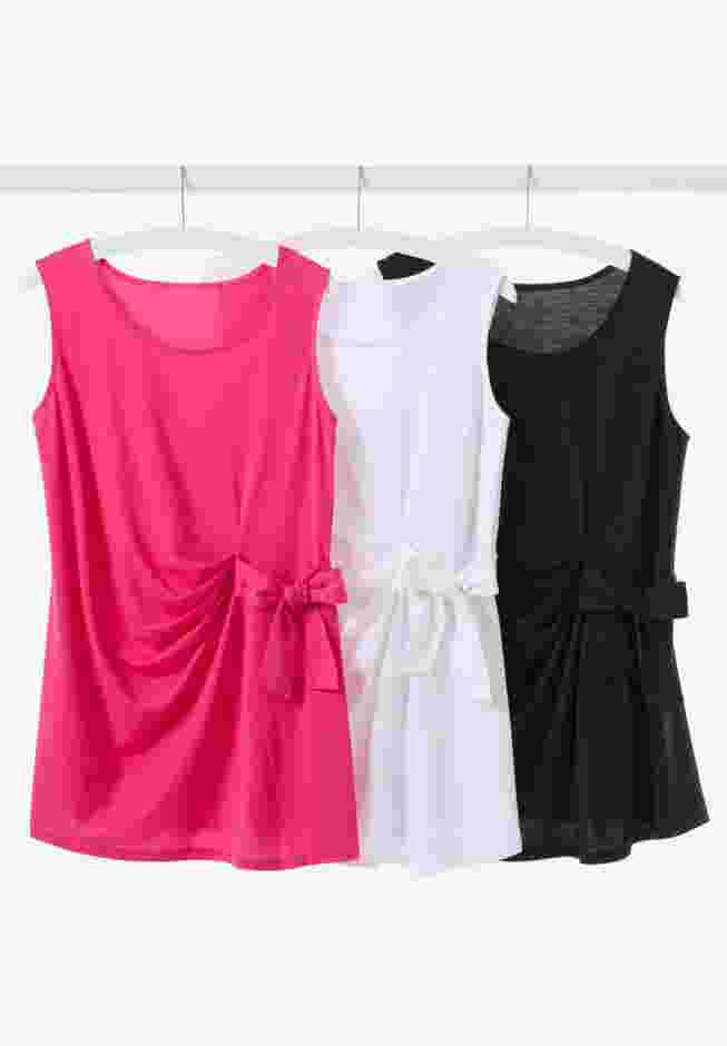 Sleeveless Side Tie Tank image number 3