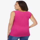 Sleeveless Side Tie Tank image number null