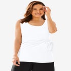 Sleeveless Side Tie Tank image number null