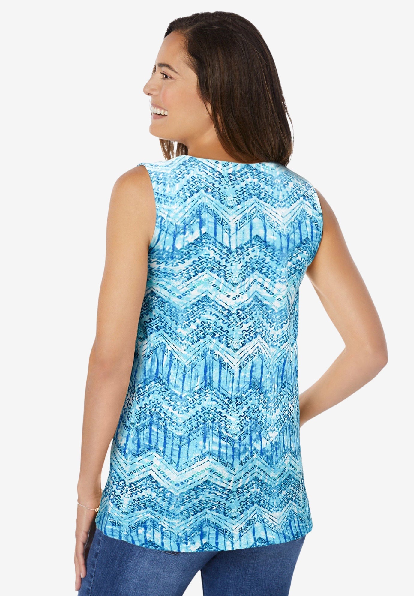 Swing Square Neck Pocket Tunic image number 1