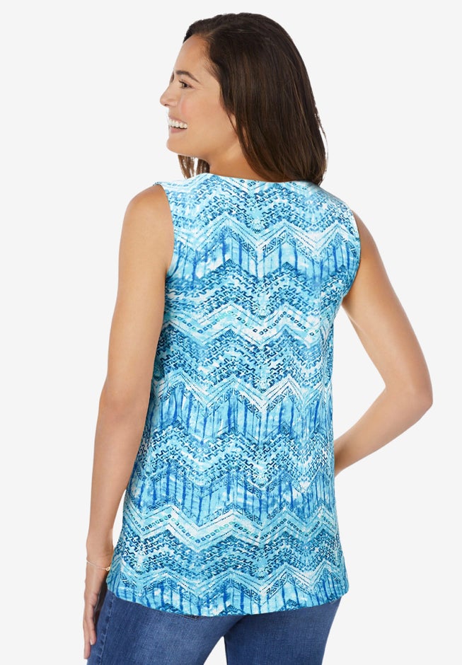 Swing Square Neck Pocket Tunic image number 1