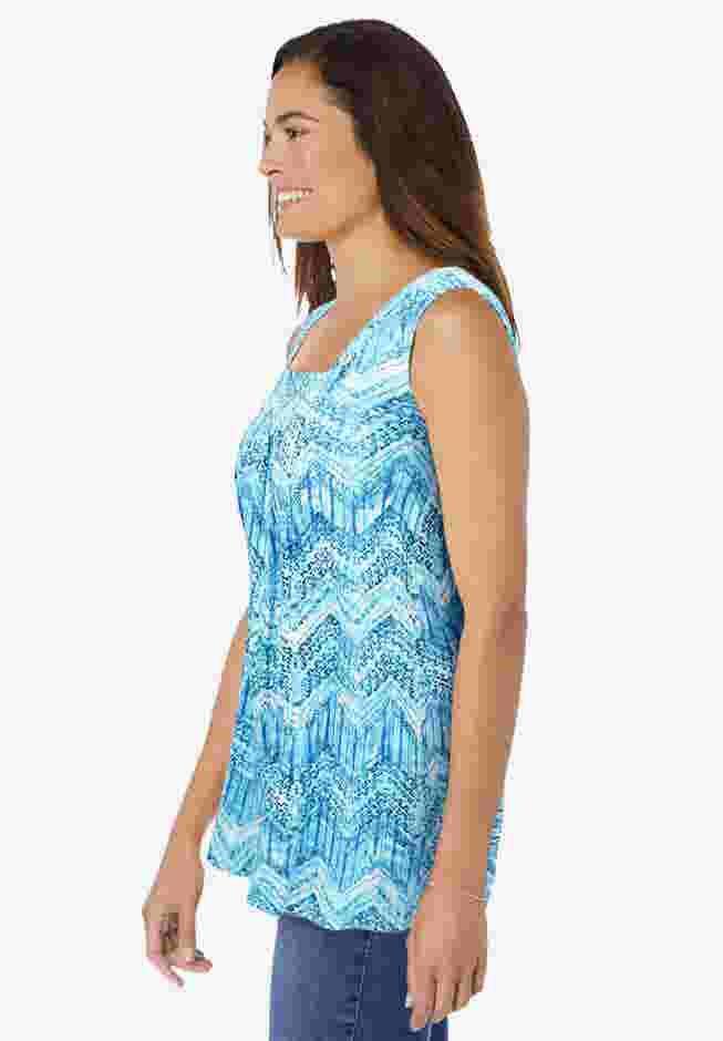 Swing Square Neck Pocket Tunic image number 2