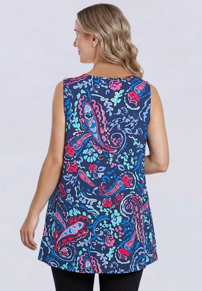 Swing Square Neck Pocket Tunic image number 1