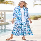 2-Fer Cardigan Tunic image number null