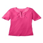 Lace-Up Knit Tee image number null