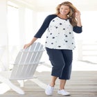 Knit Cargo Capri image number null