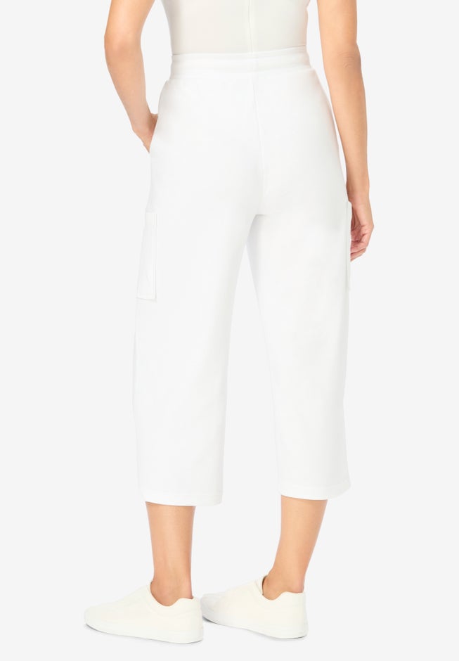 Knit Cargo Capri image number 1