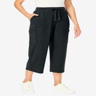 Knit Cargo Capri image number null